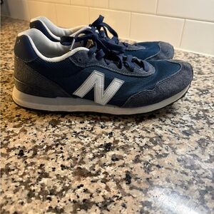 New Balance Men's Blue and Gray Sneakers